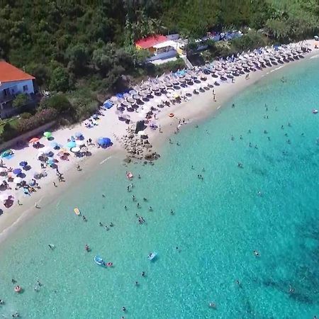 Blue Thea Luxury Villa In Afitos Bagian luar foto