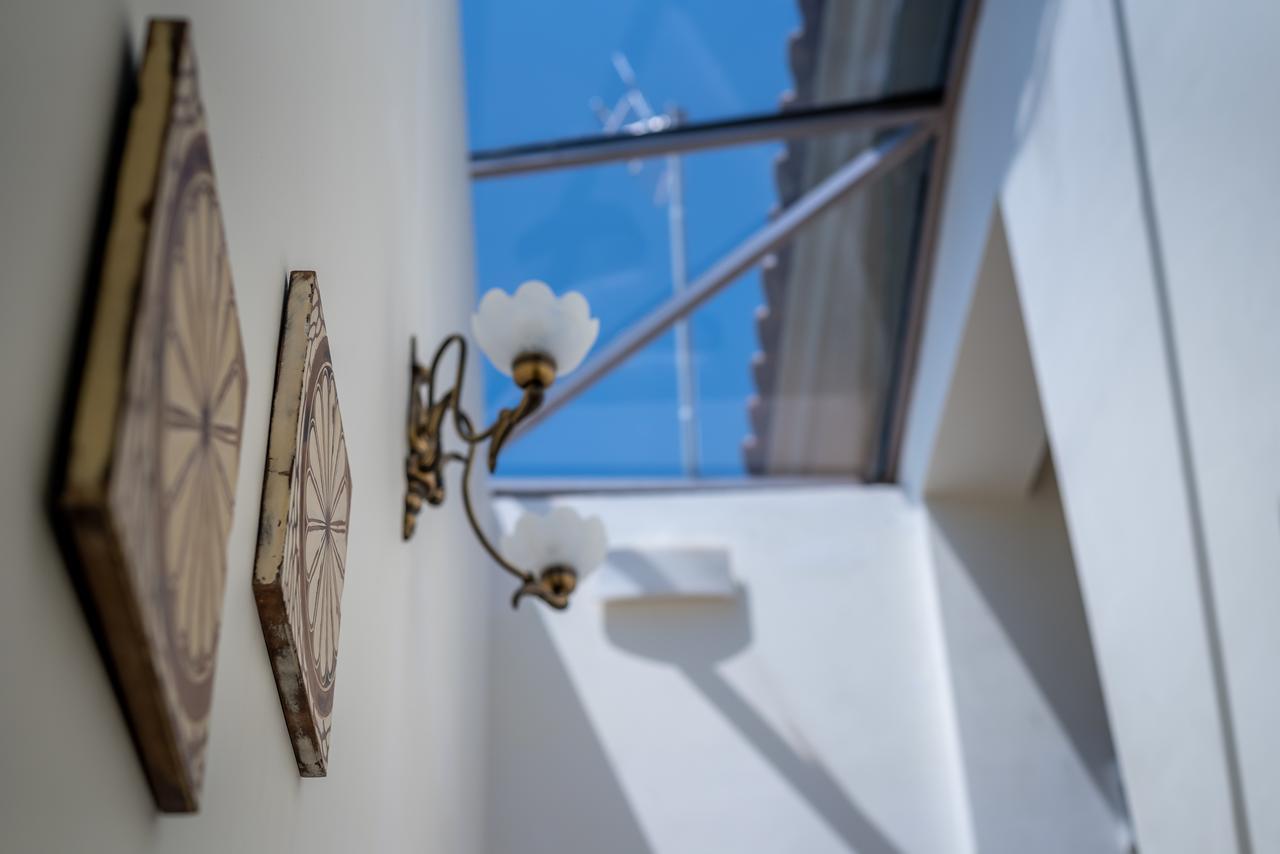 Blue Thea Luxury Villa In Afitos Bagian luar foto