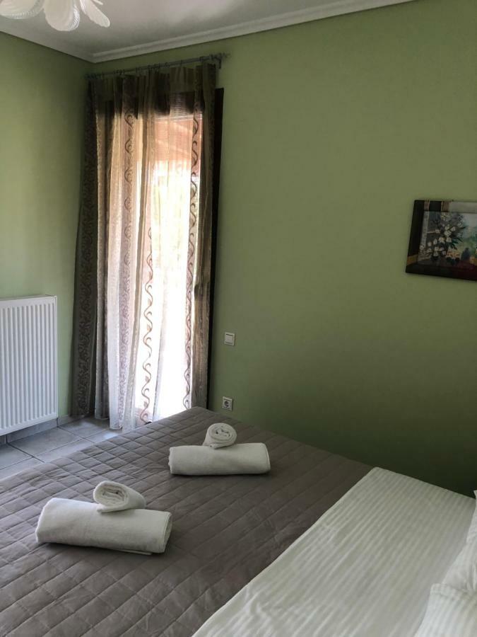 Blue Thea Luxury Villa In Afitos Bagian luar foto