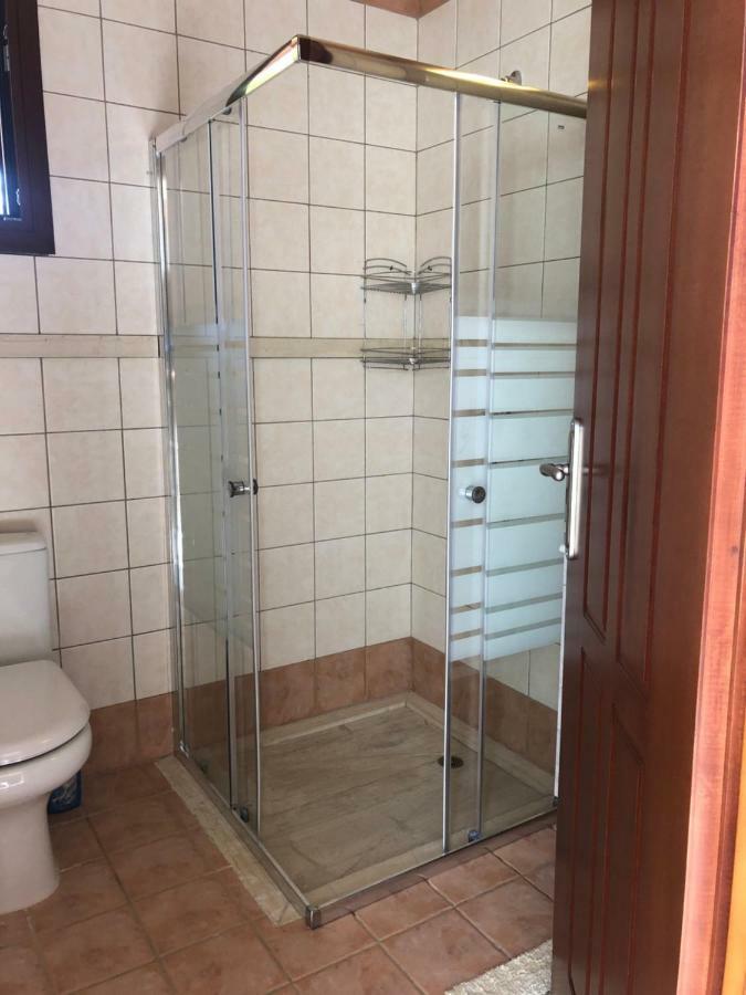 Blue Thea Luxury Villa In Afitos Bagian luar foto