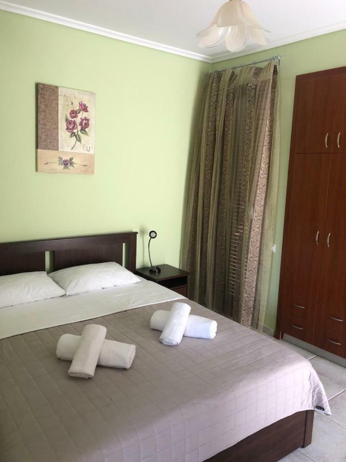 Blue Thea Luxury Villa In Afitos Bagian luar foto